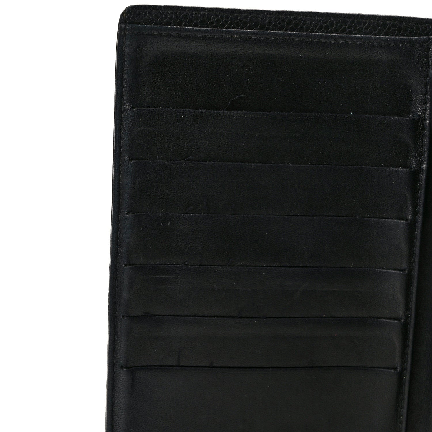 Chanel Caviar Timeless CC French Wallet Black 7 of 7