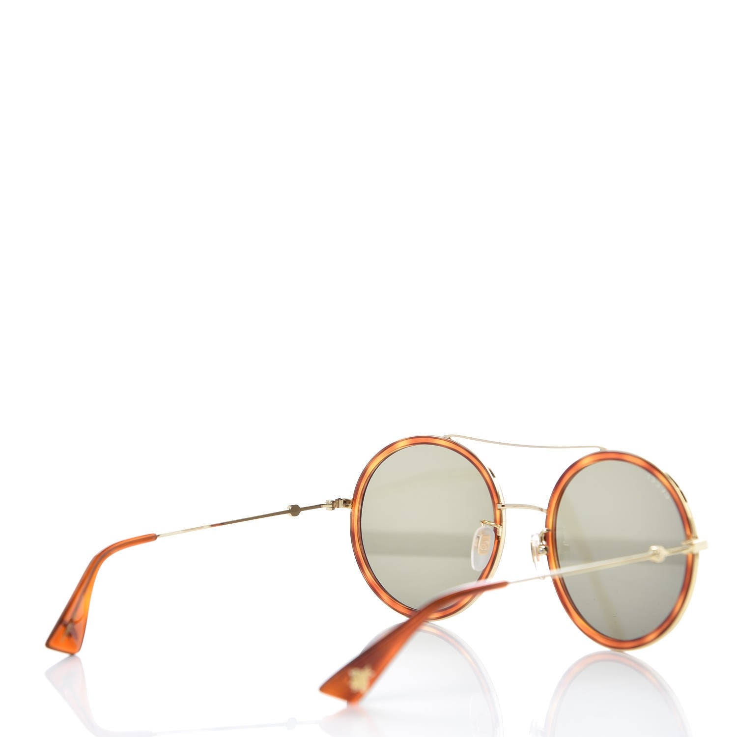 Gucci Round Sunglasses GG0061S Tortoise 4 of 9