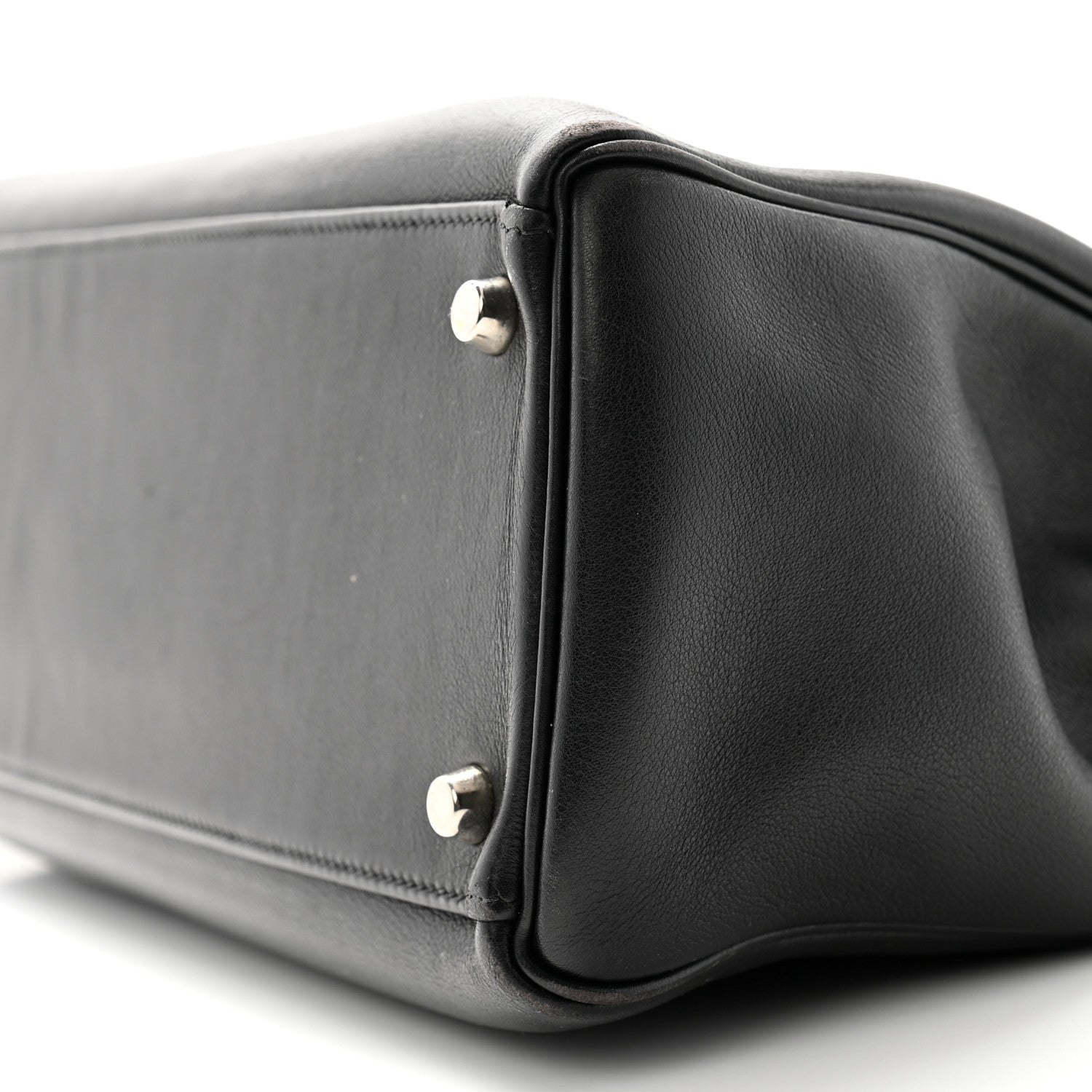 Hermes Swift Kelly Retourne 32 Black 10 of 14