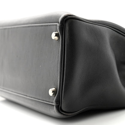 Hermes Swift Kelly Retourne 32 Black 10 of 14