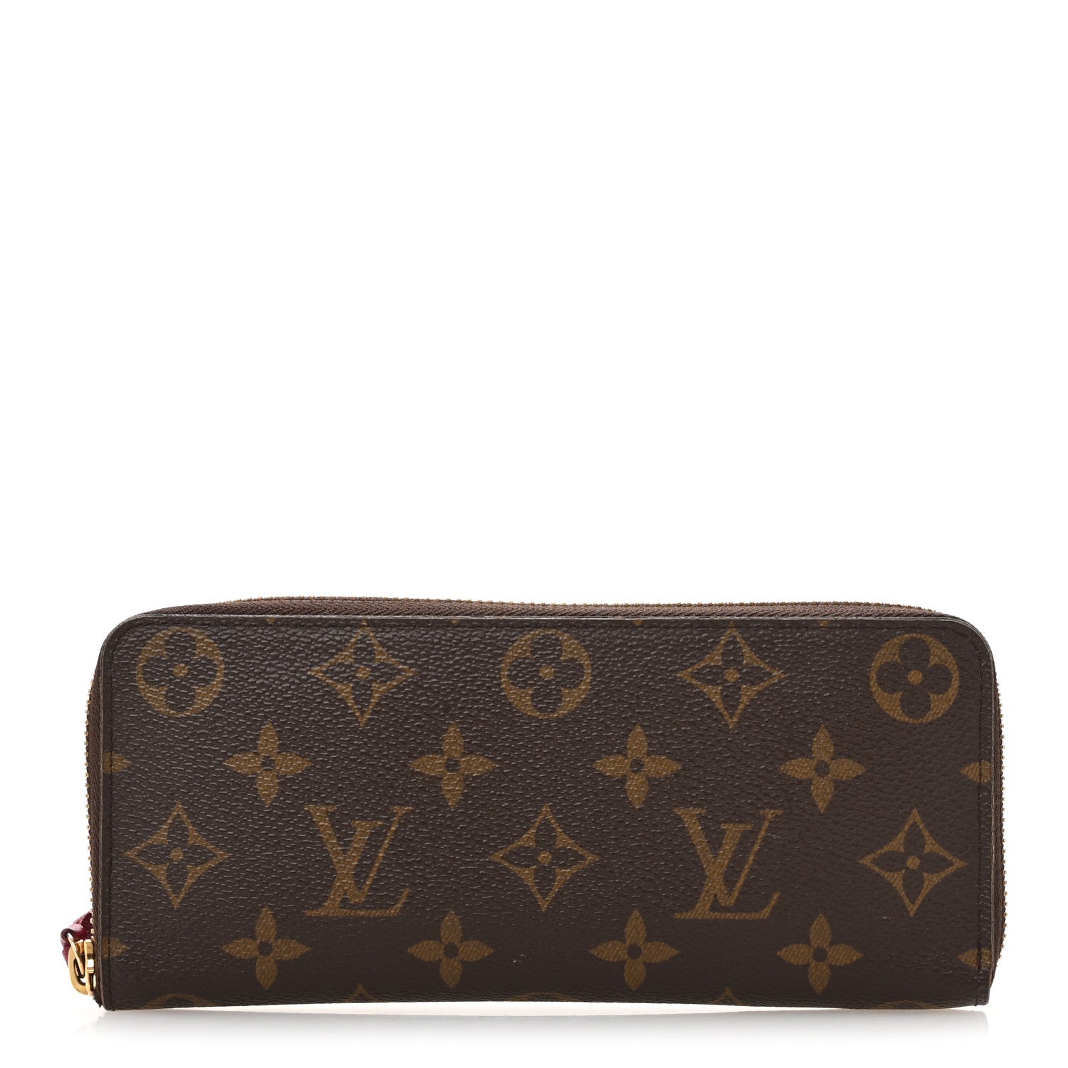 Louis Vuitton Monogram Clemence Wallet Fuchsia 1 of 11