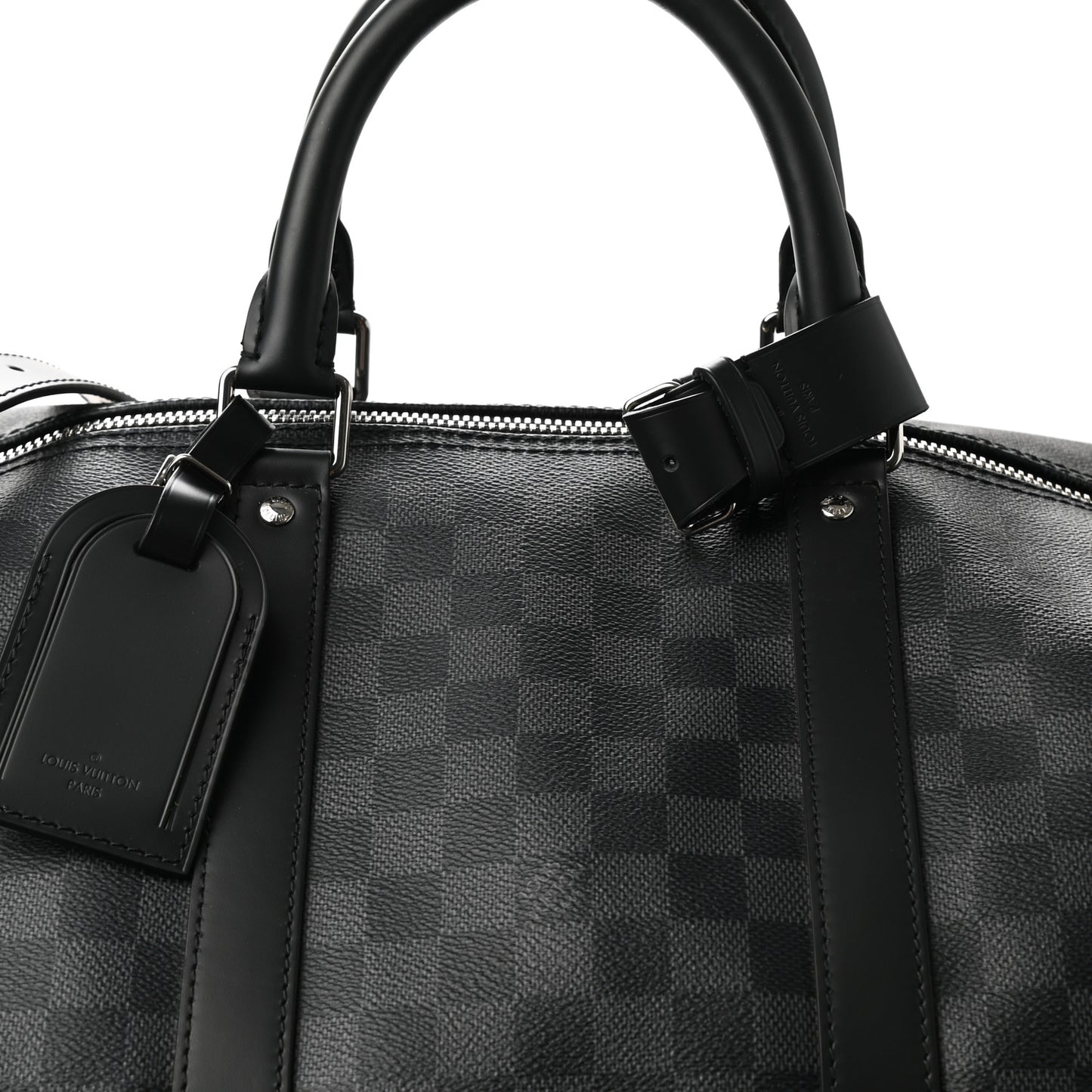Damier Graphite Keepall Bandouliere 55