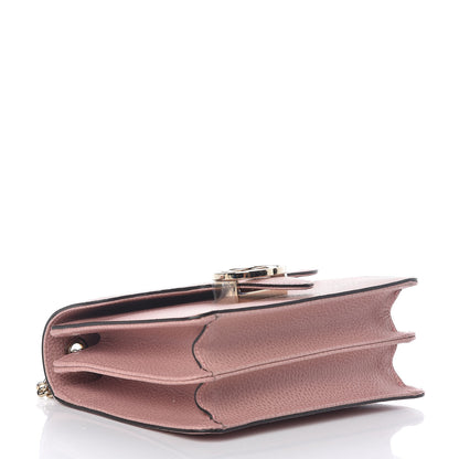 Gucci Dollar Calfskin Small Interlocking G Shoulder Bag Soft Pink 4 of 12