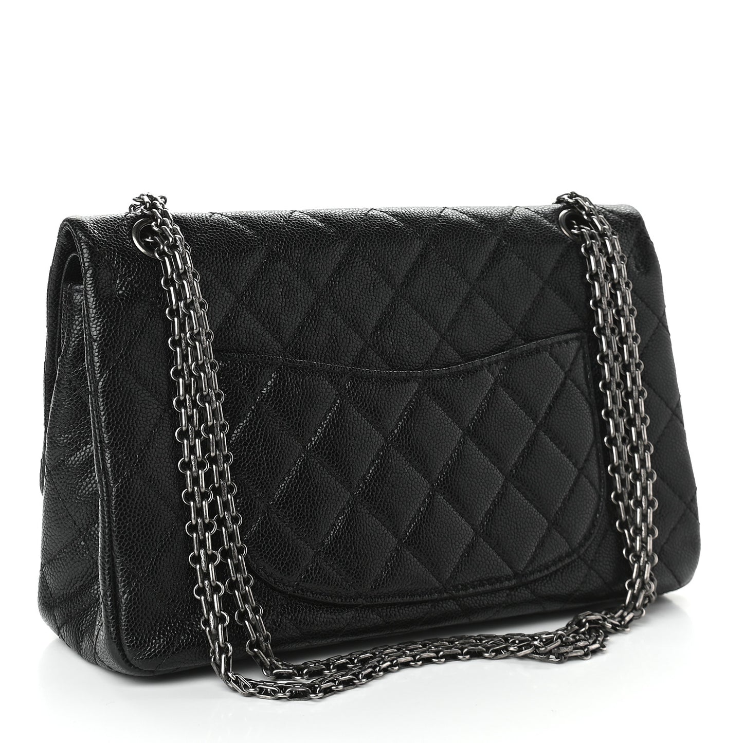 Caviar Quilted 2.55 Reissue 226 Flap Black