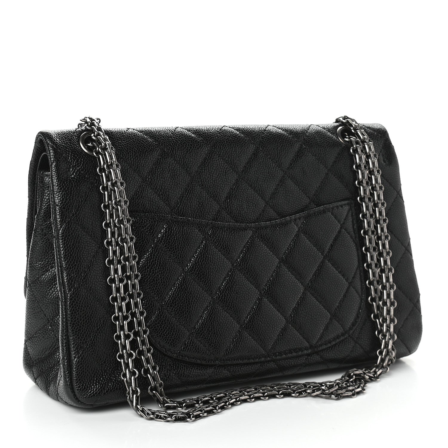 Chanel Caviar Quilted 2.55 Reissue 226 Flap Black 3 of 9
