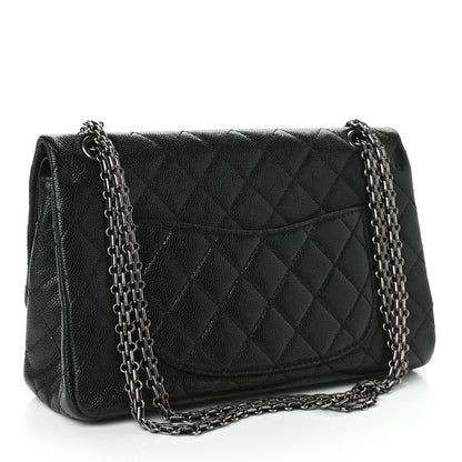 Chanel Caviar Quilted 2.55 Reissue 226 Flap Black 3 of 9