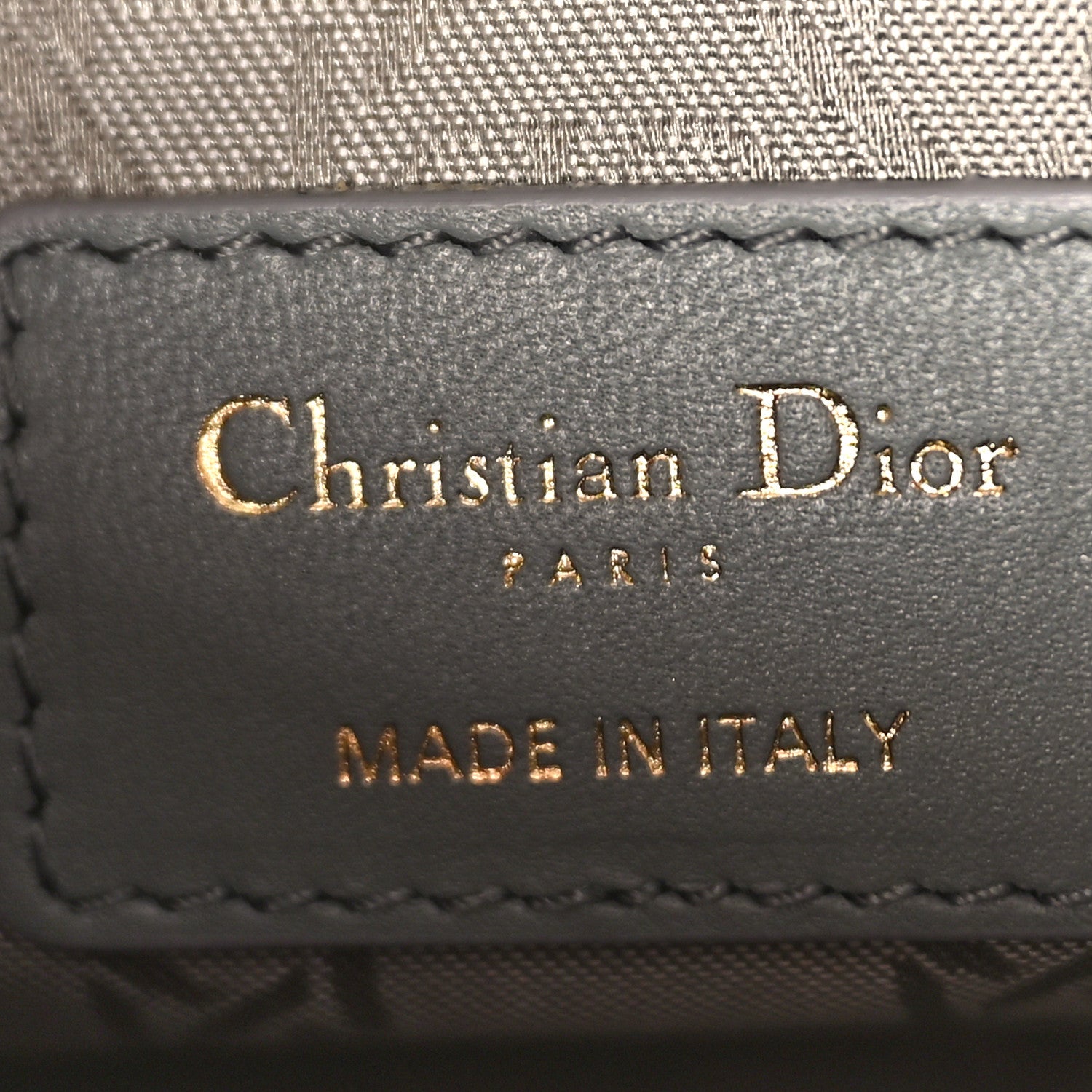 Christian Dior Lambskin Cannage Small My ABCDior Lady Dior Grey 6 of 8