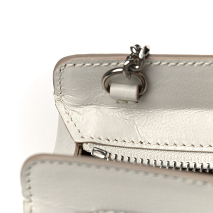 Givenchy Goatskin Diamond Quilted Pocket Crossbody White 10 of 14