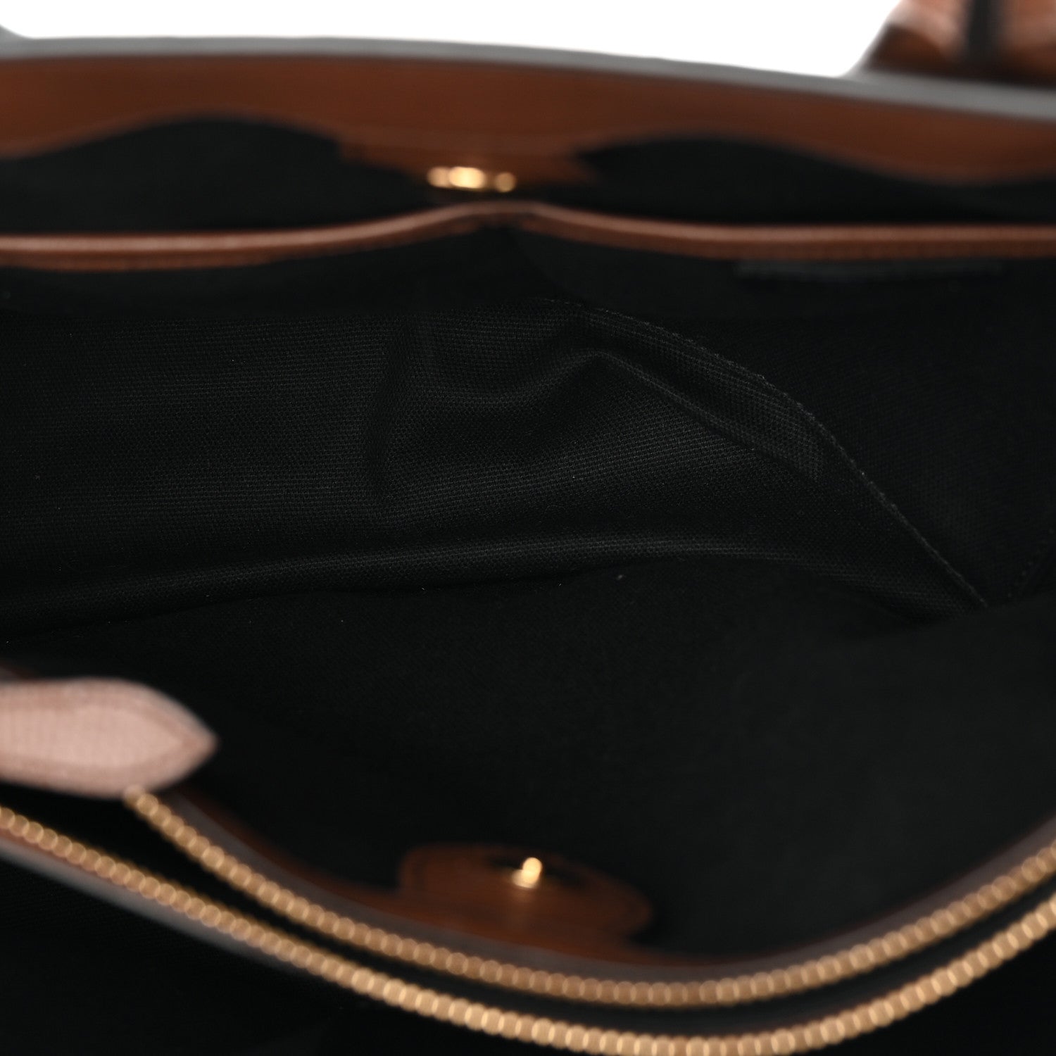 Burberry Grainy Calfskin House Check Medium Banner Tote Tan 5 of 12