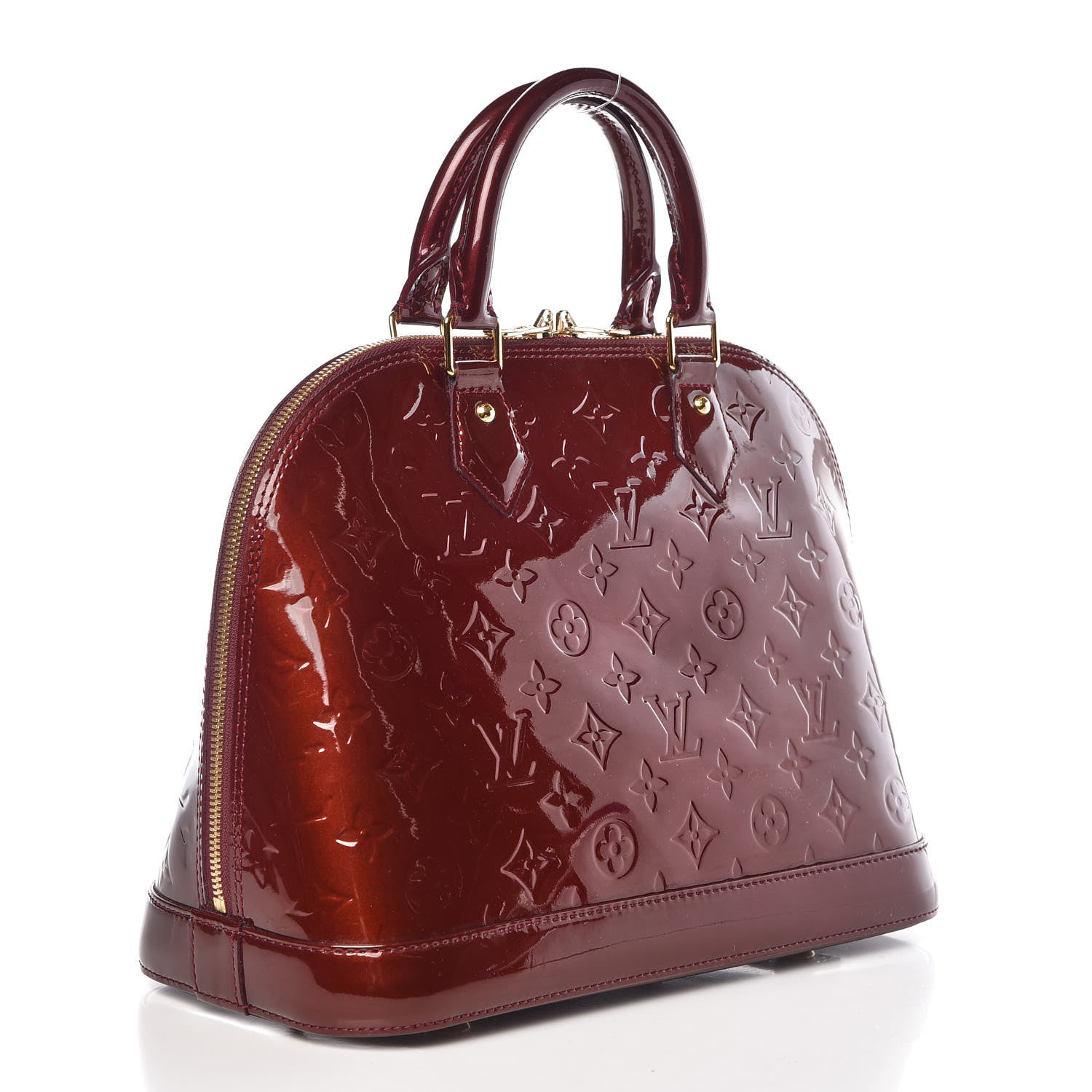 Louis Vuitton Vernis Alma PM Griotte 3 of 8