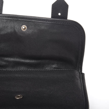 Proenza Schouler Lambskin PS1 Pochette Clutch Black 7 of 8