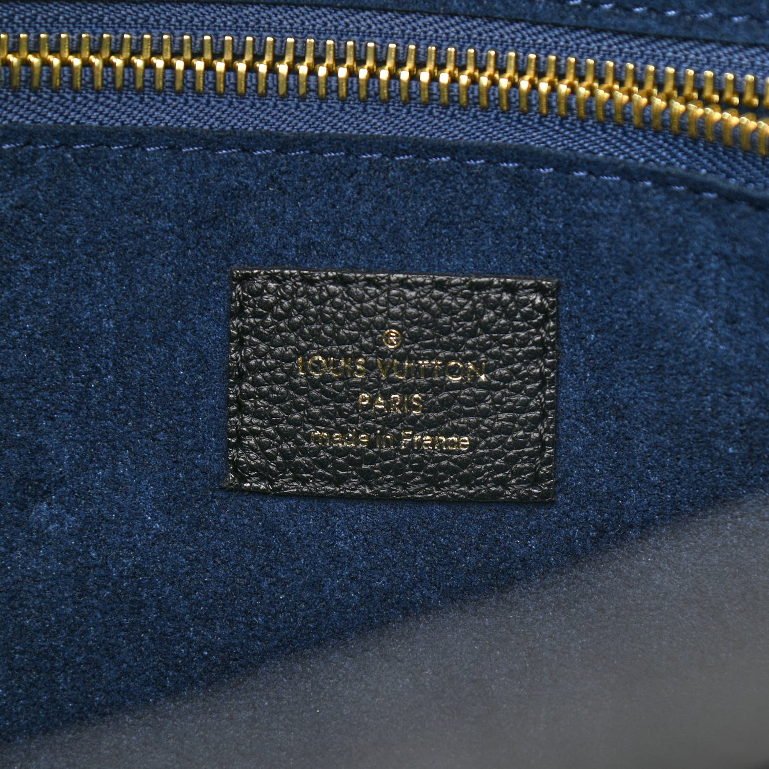 Louis Vuitton Empreinte Monogram Giant Neverfull MM Black 7 of 9
