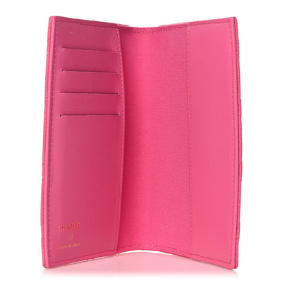 Chanel Caviar Quilted Passport Holder Pink 5 of 9