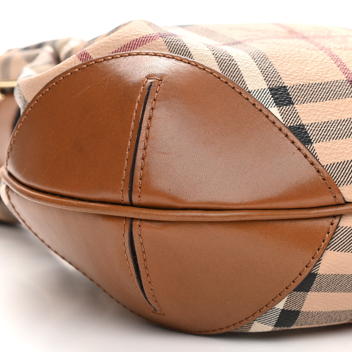 Haymarket Check Medium Willenmore Hobo Tan