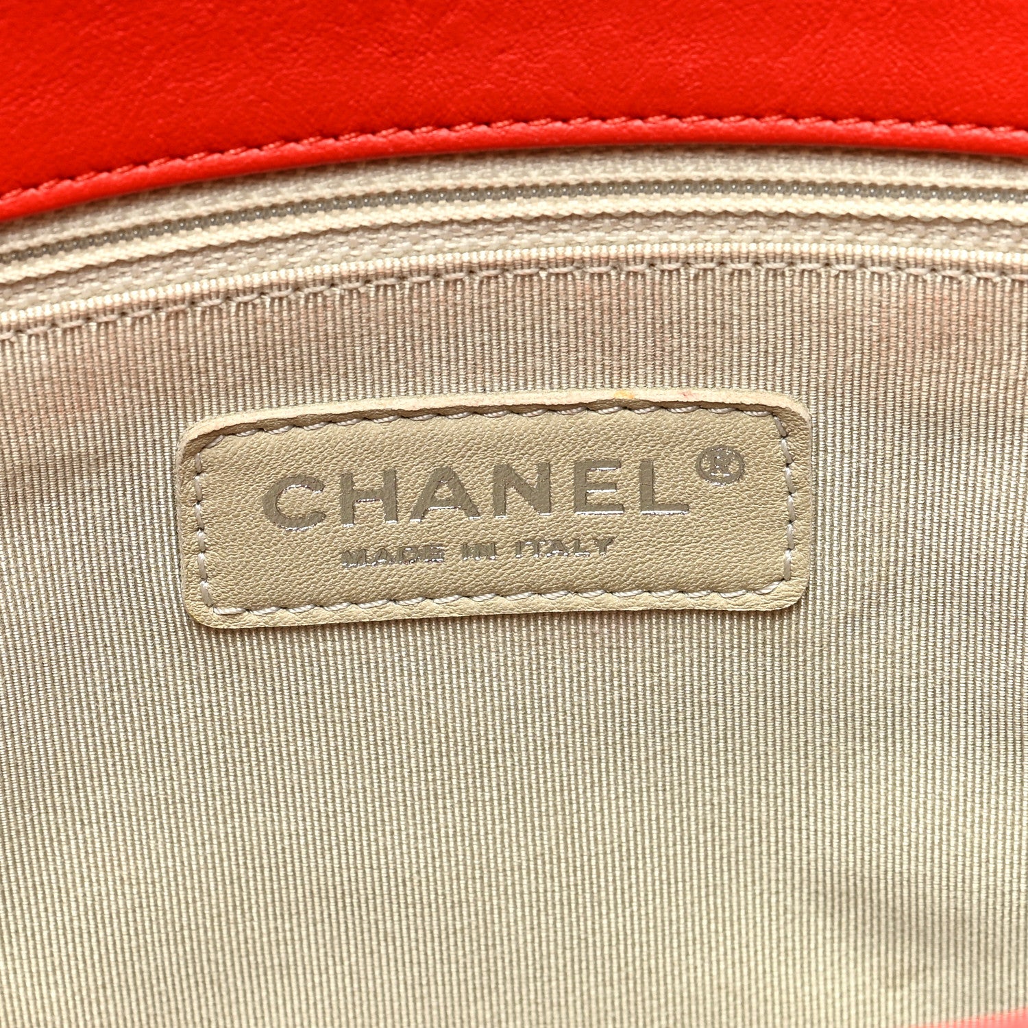 Chanel Washed Lambskin Quilted Maxi Chain Around Flap Red 6 of 11