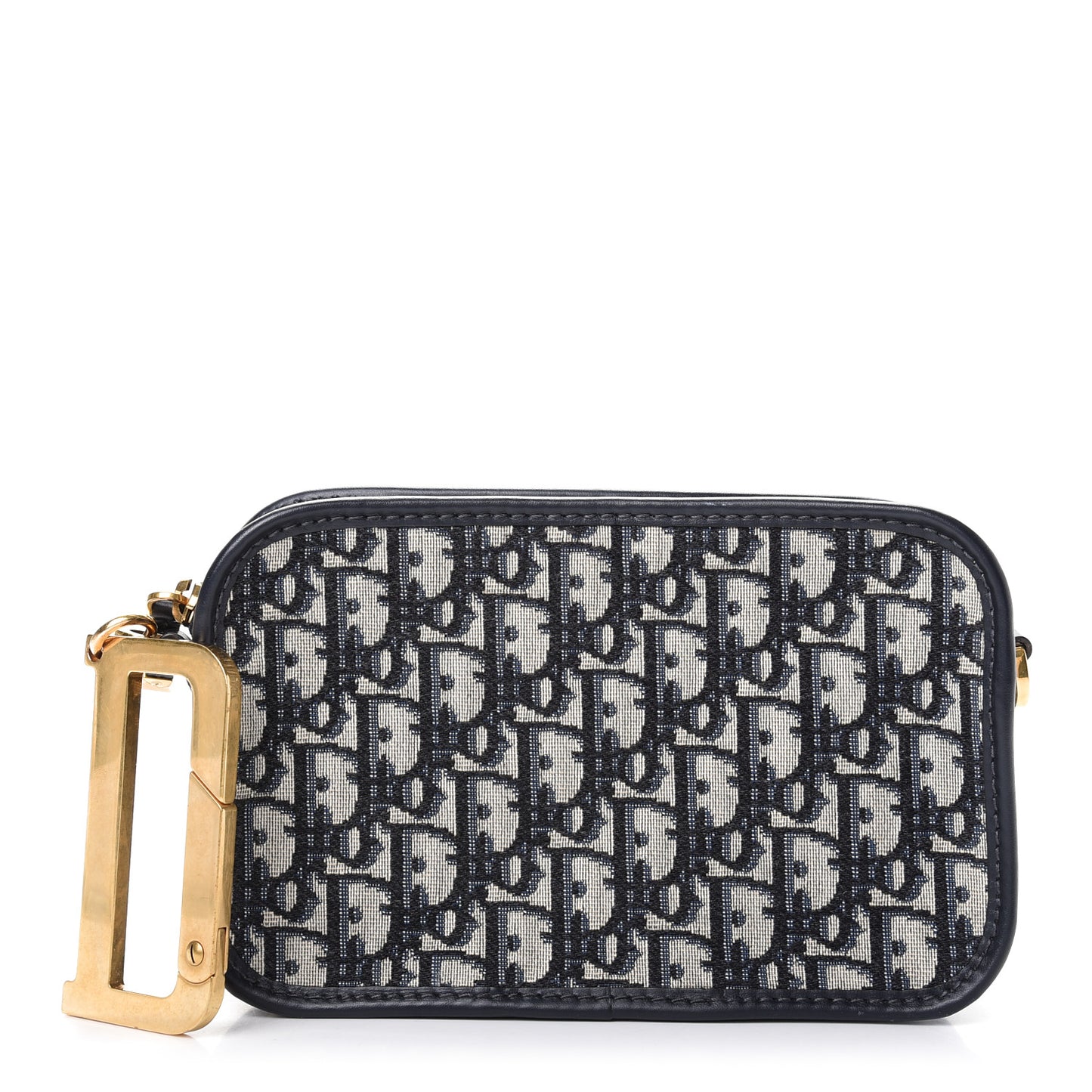 Oblique Diorquake Clutch Blue