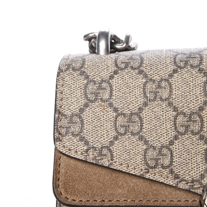 Gucci GG Supreme Monogram Mini Dionysus Shoulder Bag Taupe 15 of 15