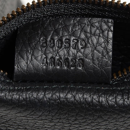 Gucci Soft Grained Calfskin Small Jackie Bucket Bag Black 8 of 8