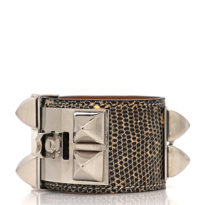 Hermes Lizard Collier De Chien CDC Bracelet L Ombre 3 of 6