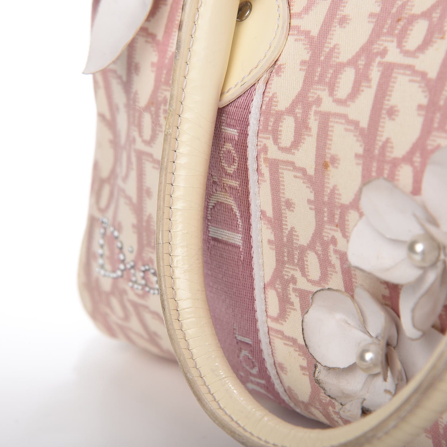 Monogram Girly Boston Pink