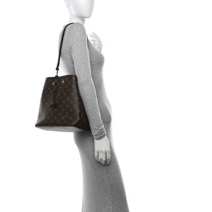 Louis Vuitton Monogram Neonoe MM Black 2 of 9