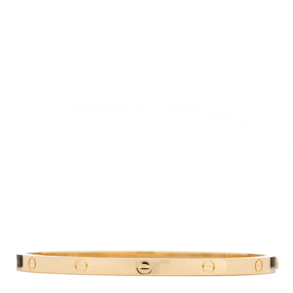 Cartier 18K Yellow Gold Small LOVE Bracelet 16 1 of 5