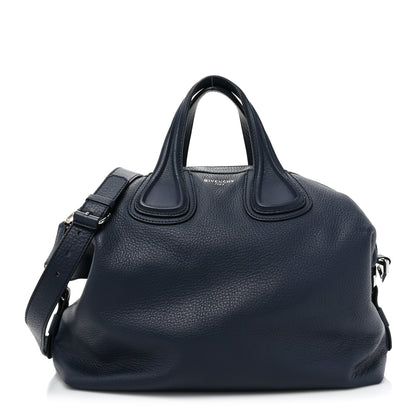 Givenchy Waxy Grained Calfskin Medium Nightingale Deep Blue 1 of 10