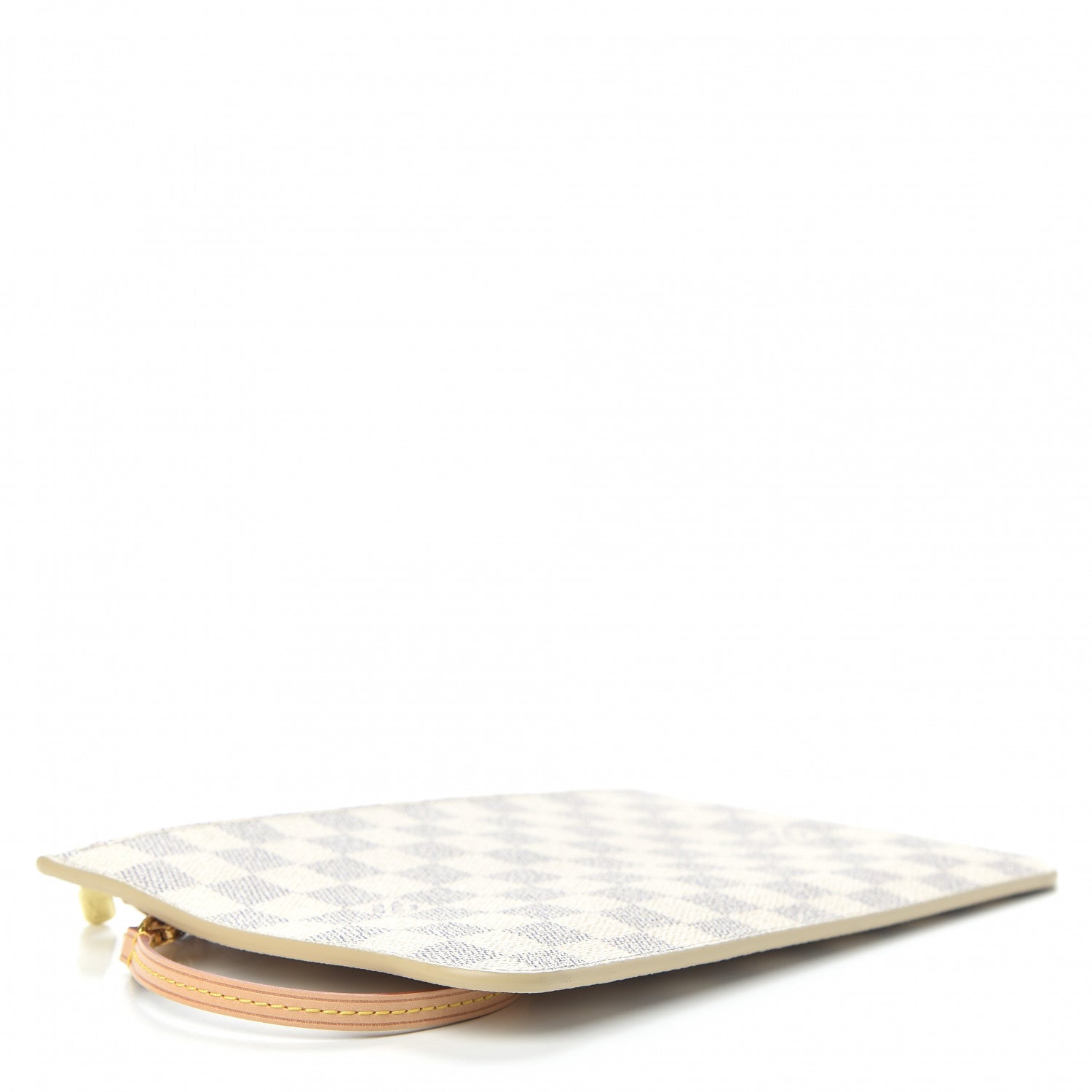 Louis Vuitton Damier Azur Neverfull MM GM Pochette Rose Ballerine 4 of 10