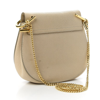 Chloe Grained Lambskin Drew Shoulder Bag Abstract White 2 of 8