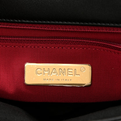 Chanel Lambskin Quilted Medium Chanel 19 Flap Black 6 of 8