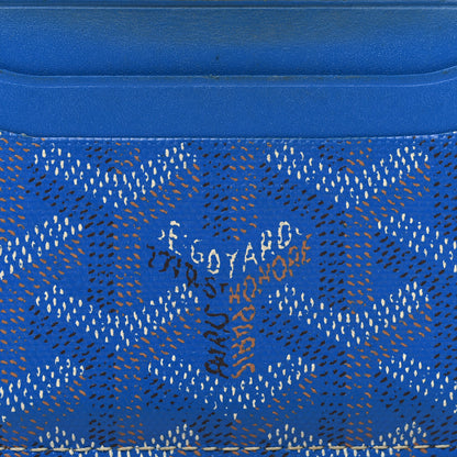 Goyard Goyardine Saint Sulpice Card Holder Sky Blue 7 of 7