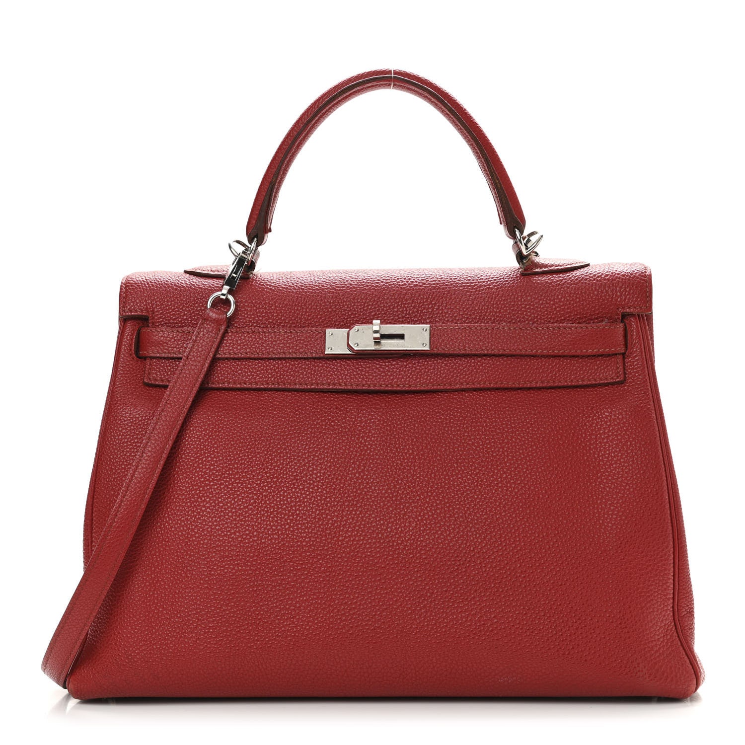 Hermes Togo Kelly Retourne 35 Rouge Garance 1 of 23