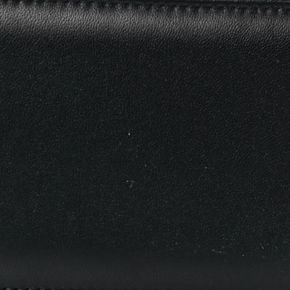 Chanel Lambskin Quilted Small Top Handle Vanity Case With Chain Black 13 of 14