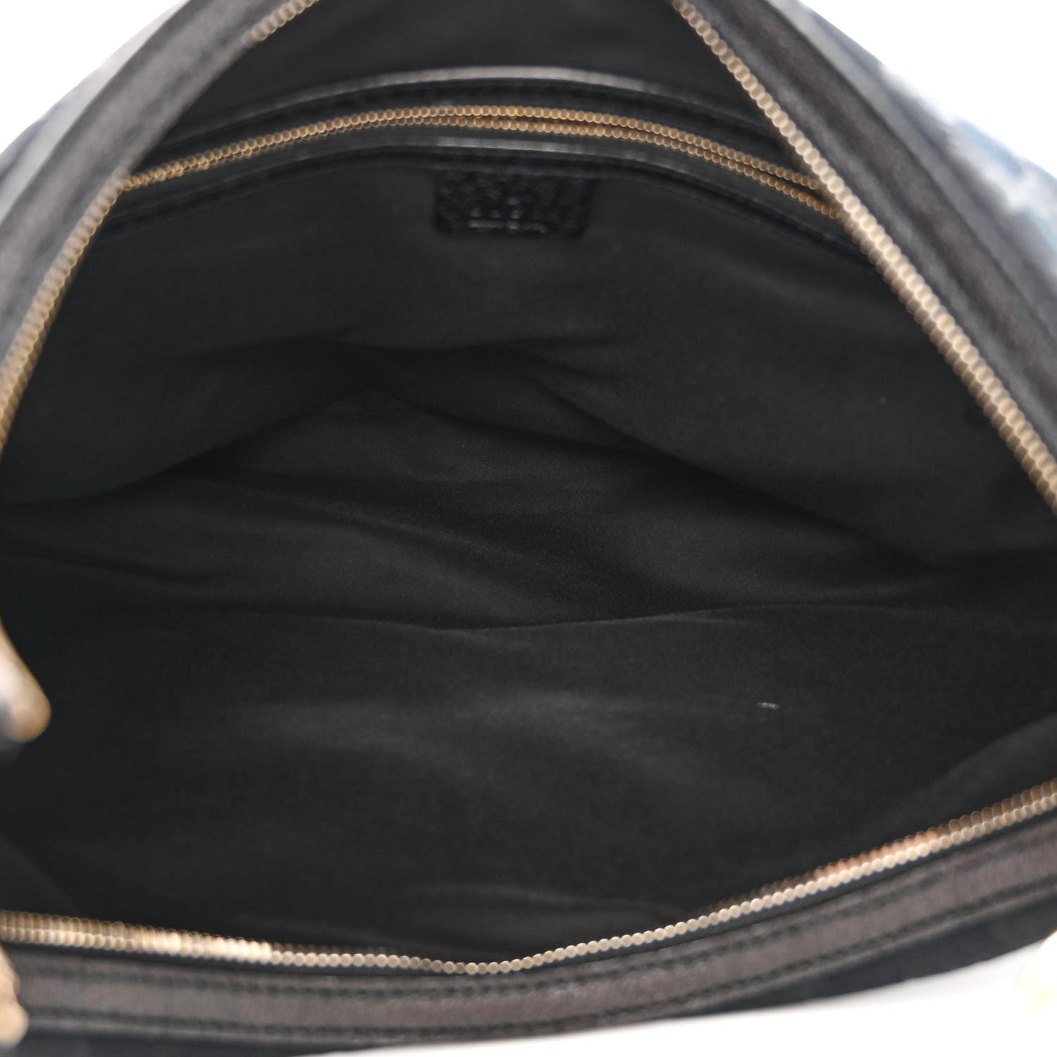 Gucci Monogram Bamboo Horsebit Amalfi Hobo Black 5 of 10