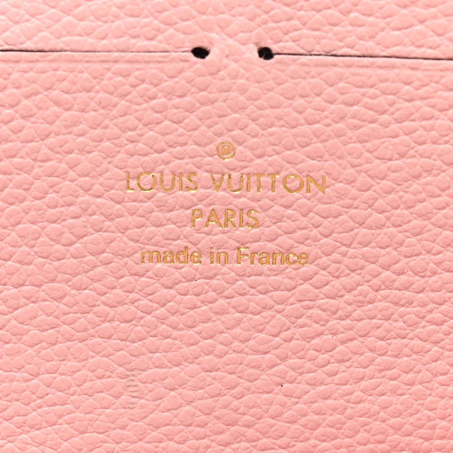 Empreinte Clemence Wallet Rose Ballerine