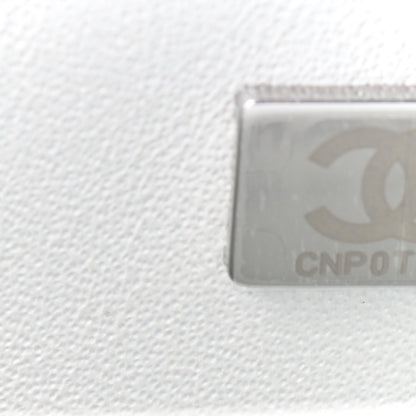 Chanel Calfskin Quilted Mini Rectangular Flap White 6 of 8