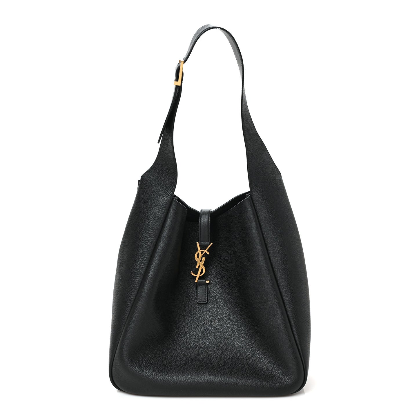 Smooth Calfskin Large Le 5 A 7 Soft Hobo Black