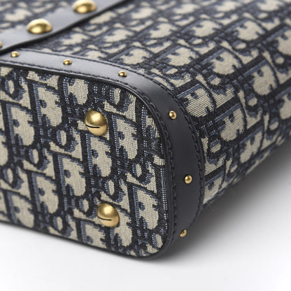 Christian Dior Oblique Studded DiorAvenue Bag Blue 7 of 8