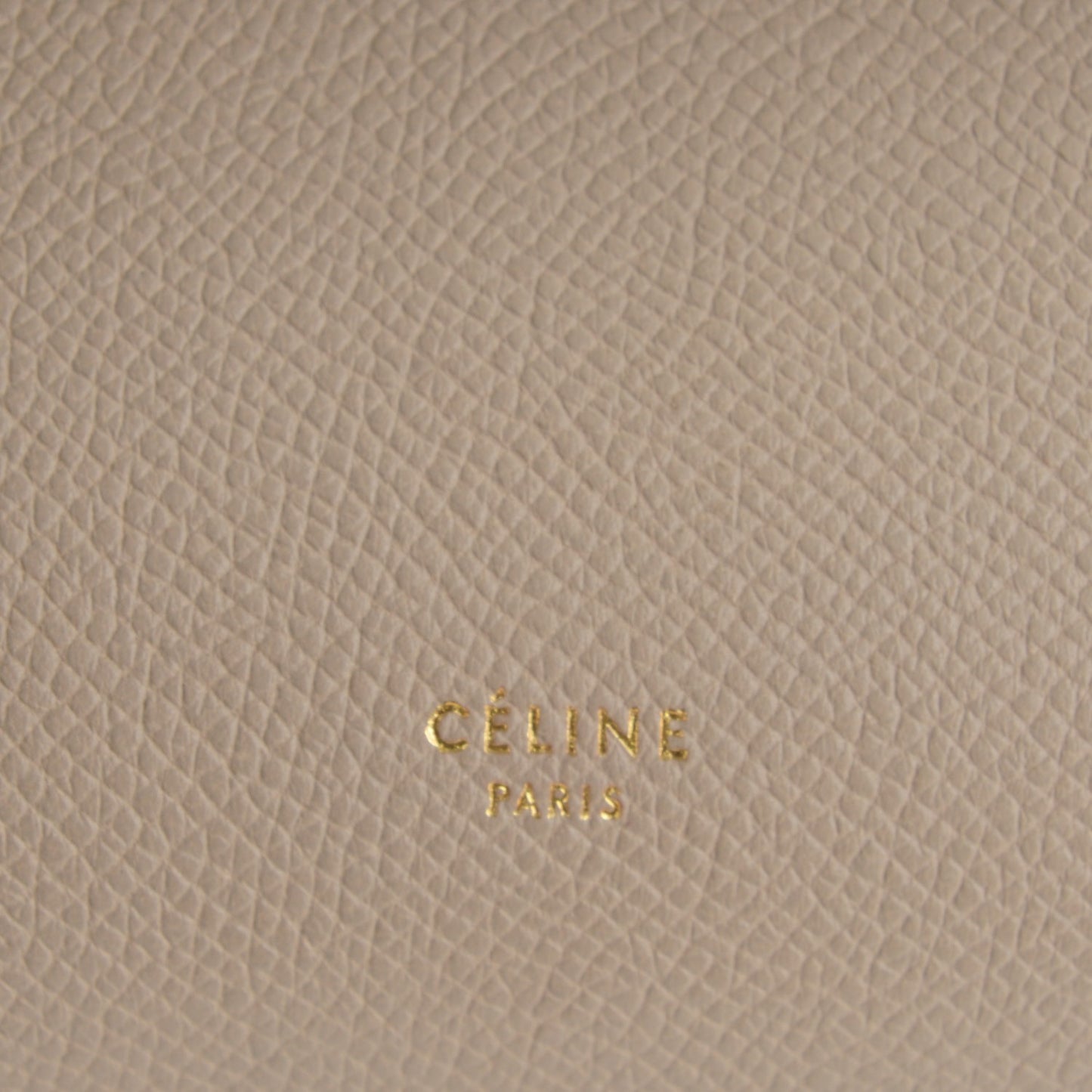 Grained Calfskin Mini Belt Bag Light Taupe