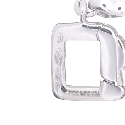 Louis Vuitton 18K White Yellow Gold Diamond Big Apple Charm Pendant 3 of 3
