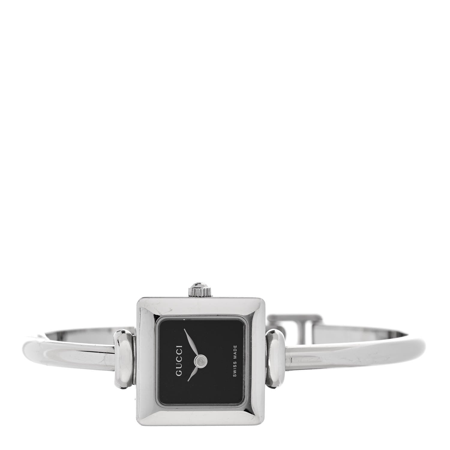 Gucci Stainless Steel 19mm 1900L Quartz Watch Black 2 of 4