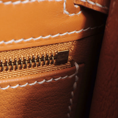 Hermes Chamonix Kelly Sellier 28 Natural 19 of 26