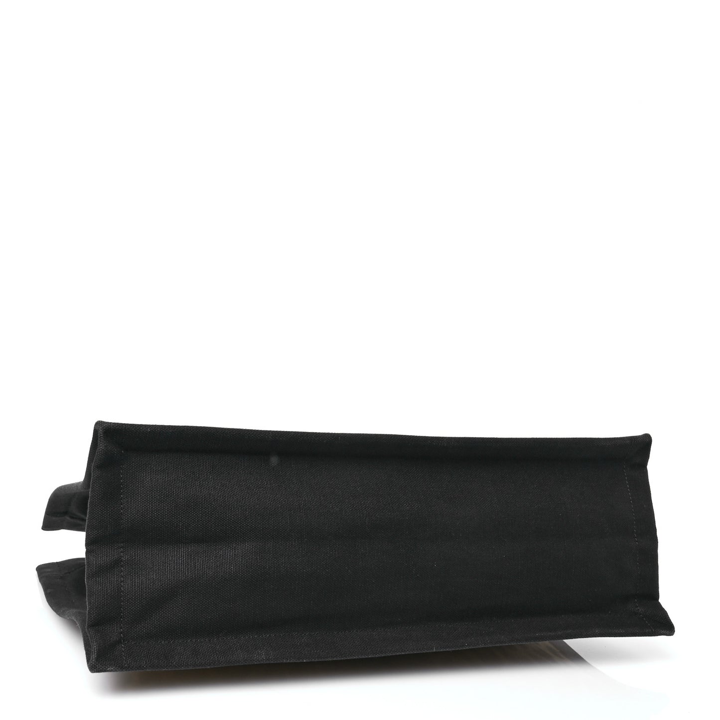 Canvas Calfskin Leopard Print Rive Gauche Noe Tote Natural Black