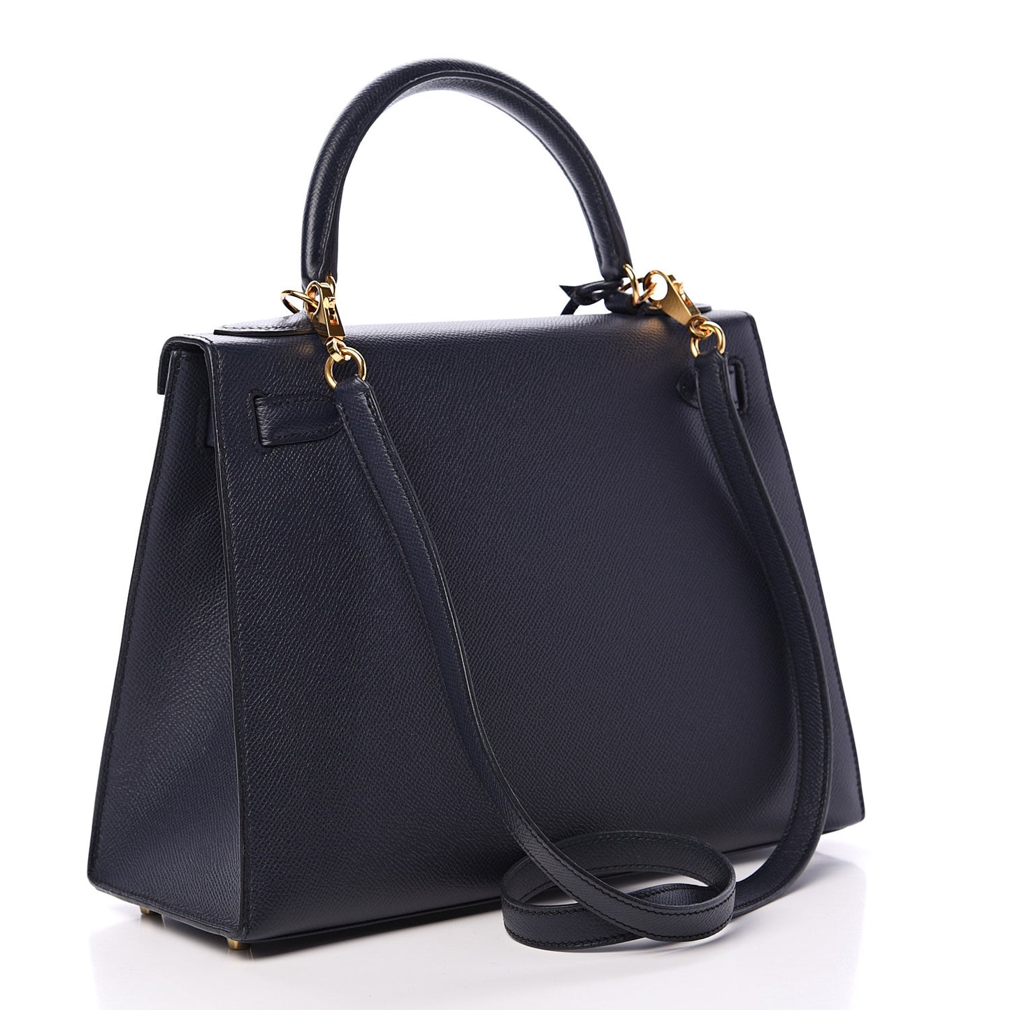Epsom Kelly Sellier 28 Bleu Indigo