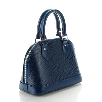 Louis Vuitton Epi Alma BB Indigo 3 of 6