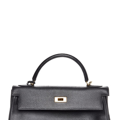 Hermes Ardennes Kelly Retourne 32 Black 33 of 43