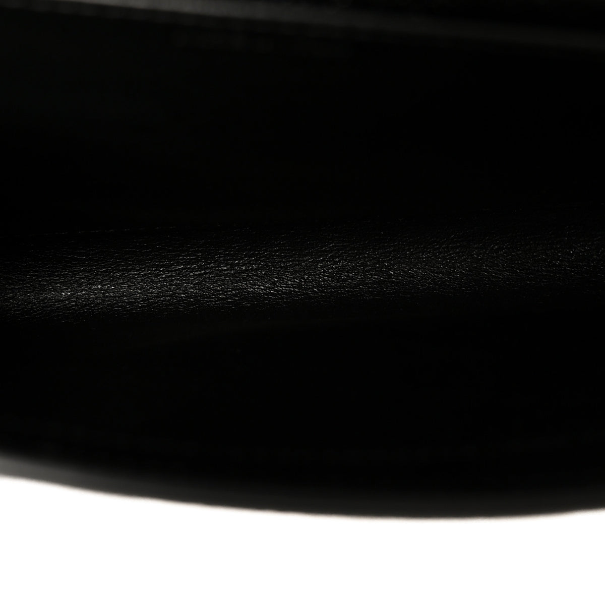 Saint Laurent Grain de Poudre Uptown Chain Wallet Black 6 of 11