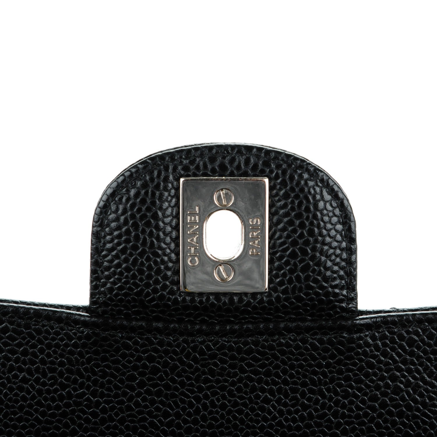 Chanel Caviar Quilted Medium Double Flap Black 6 of 8