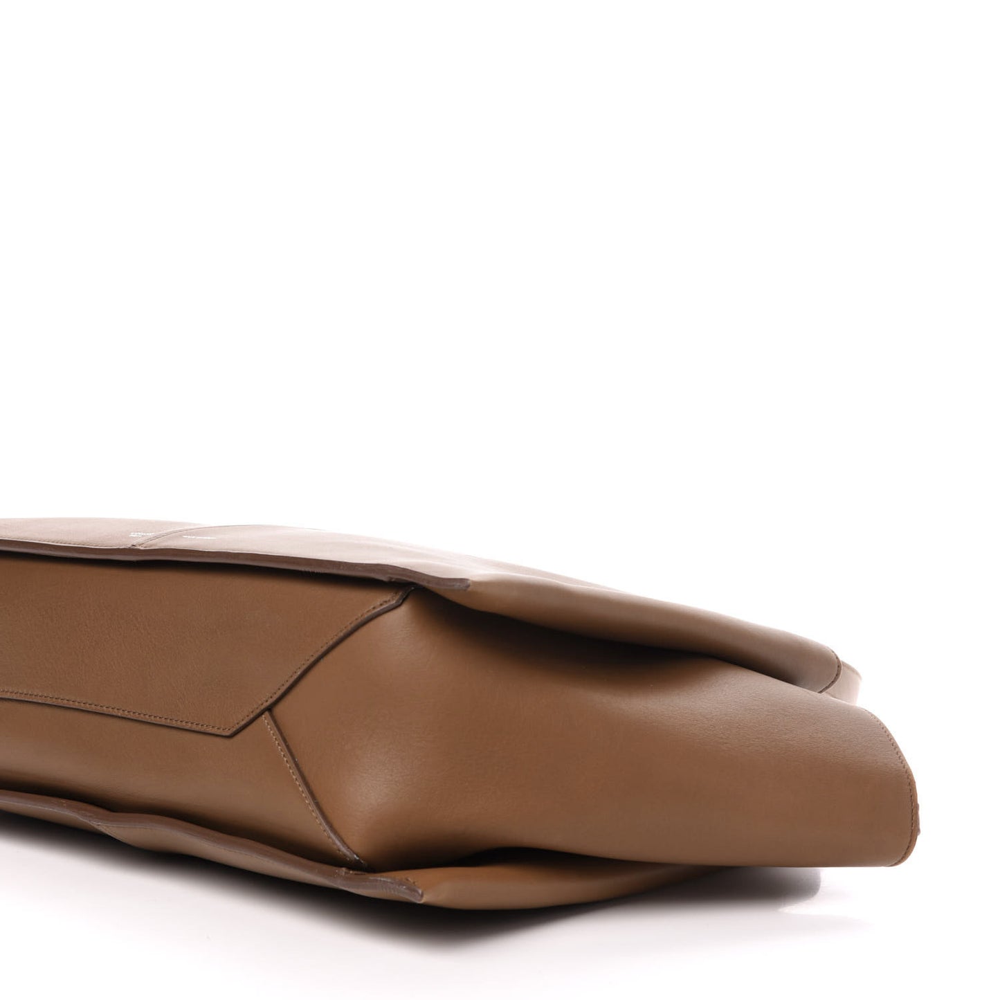 Calfskin Medium Tri-Fold Bag Taupe