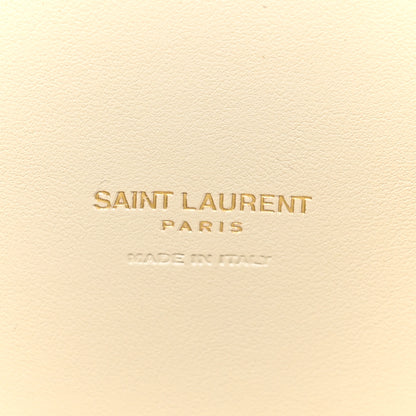 Saint Laurent Calfskin Baby Sac De Jour Dove White 7 of 15